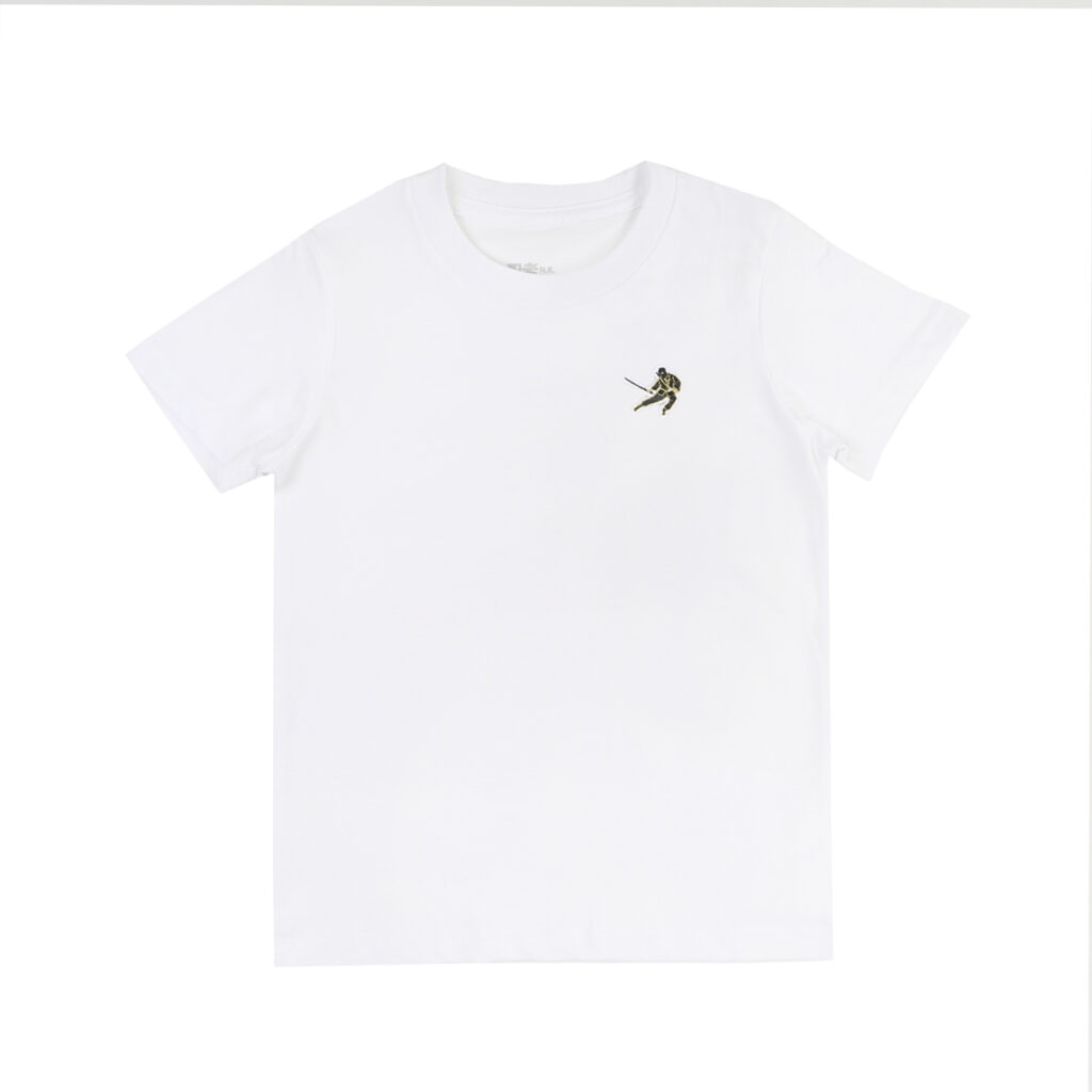 MINI NINJA TEE- WHITE - NK Essentials